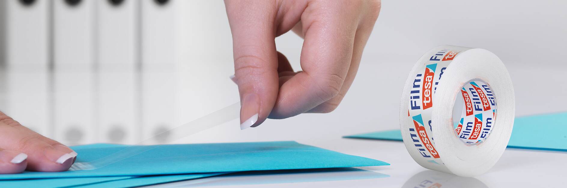 德莎透明膠帶，適用各種應用場景。