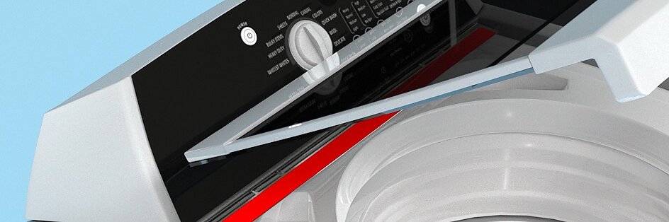 使用膠帶將玻璃門固定到鉸鏈。