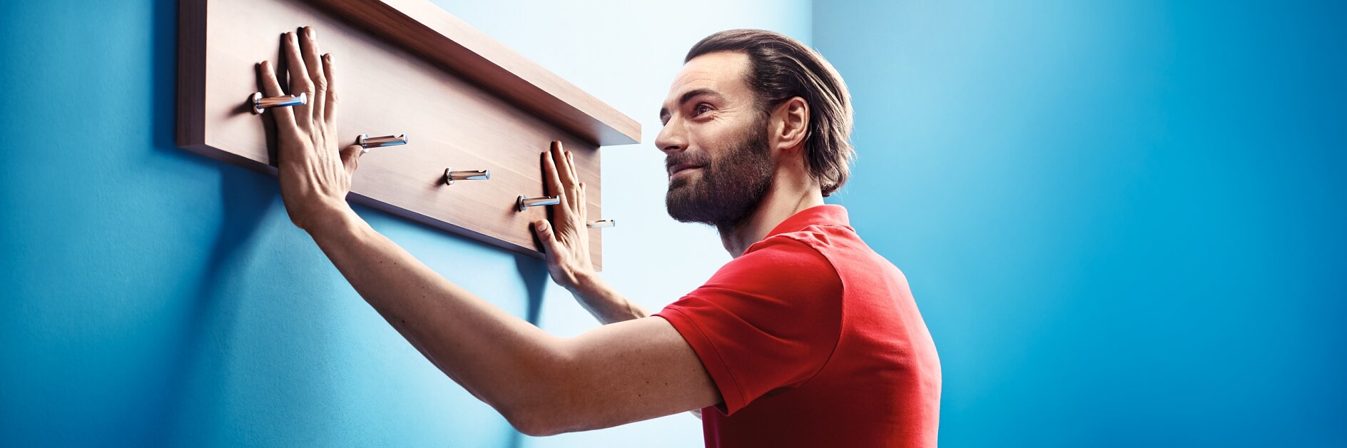 雙面強力粘合安裝膠帶，用于牢固地安裝物體（如鏡子或衣架）