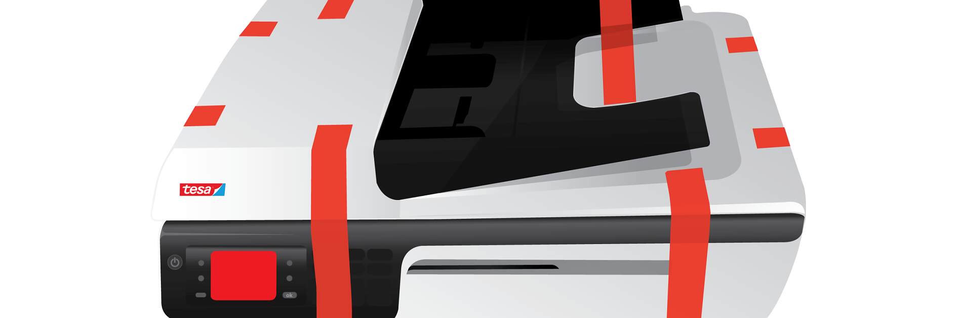 可使用膠帶避免運(yùn)輸途中的損壞。