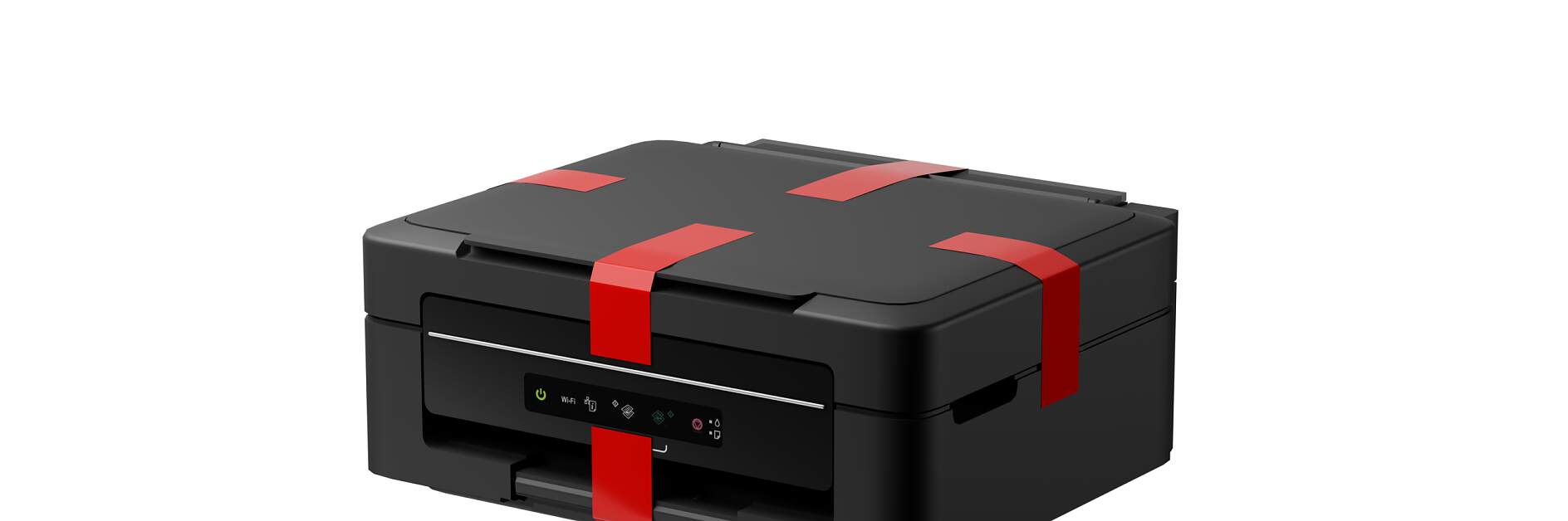 可使用膠帶避免運輸途中的損壞。