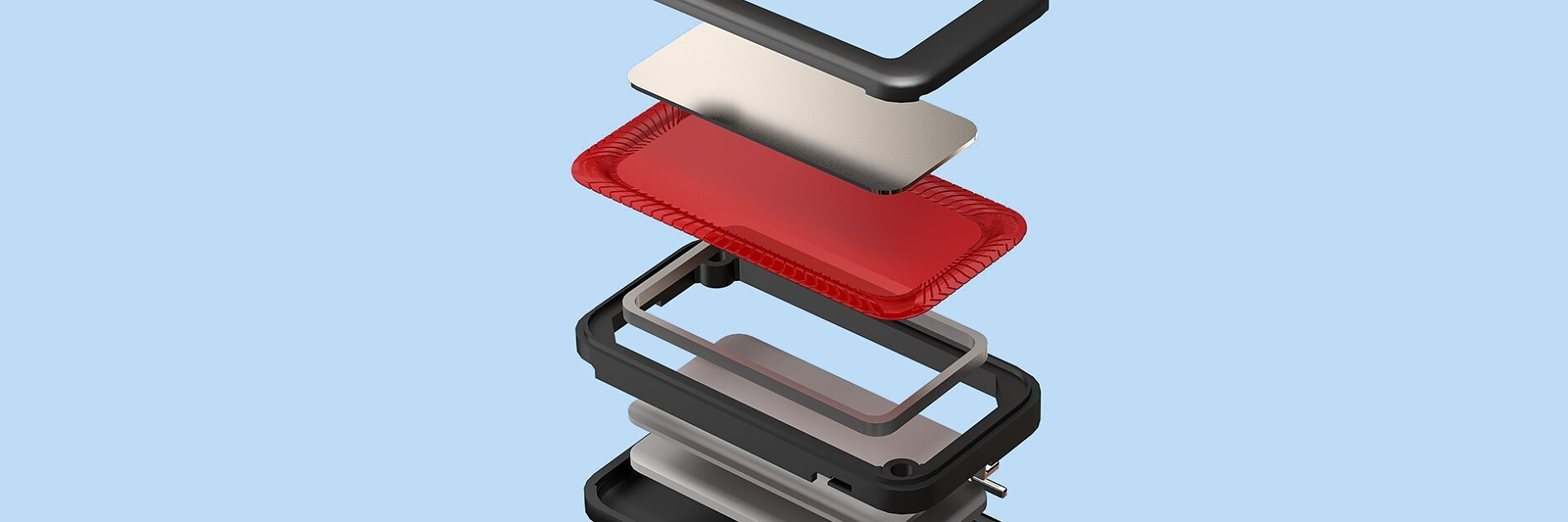 微型揚(yáng)聲器 / 受話器爆炸圖